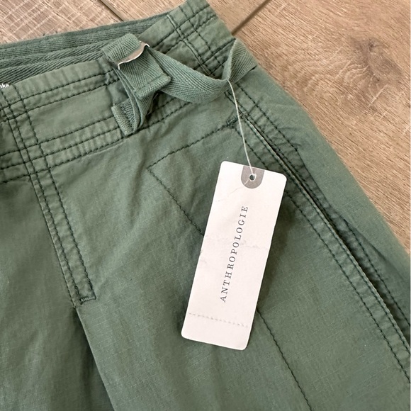 Pilcro x Anthropologie Slouchy Fit Surplus Cargo Pants in Green Size 25 NWT - Picture 7 of 9
